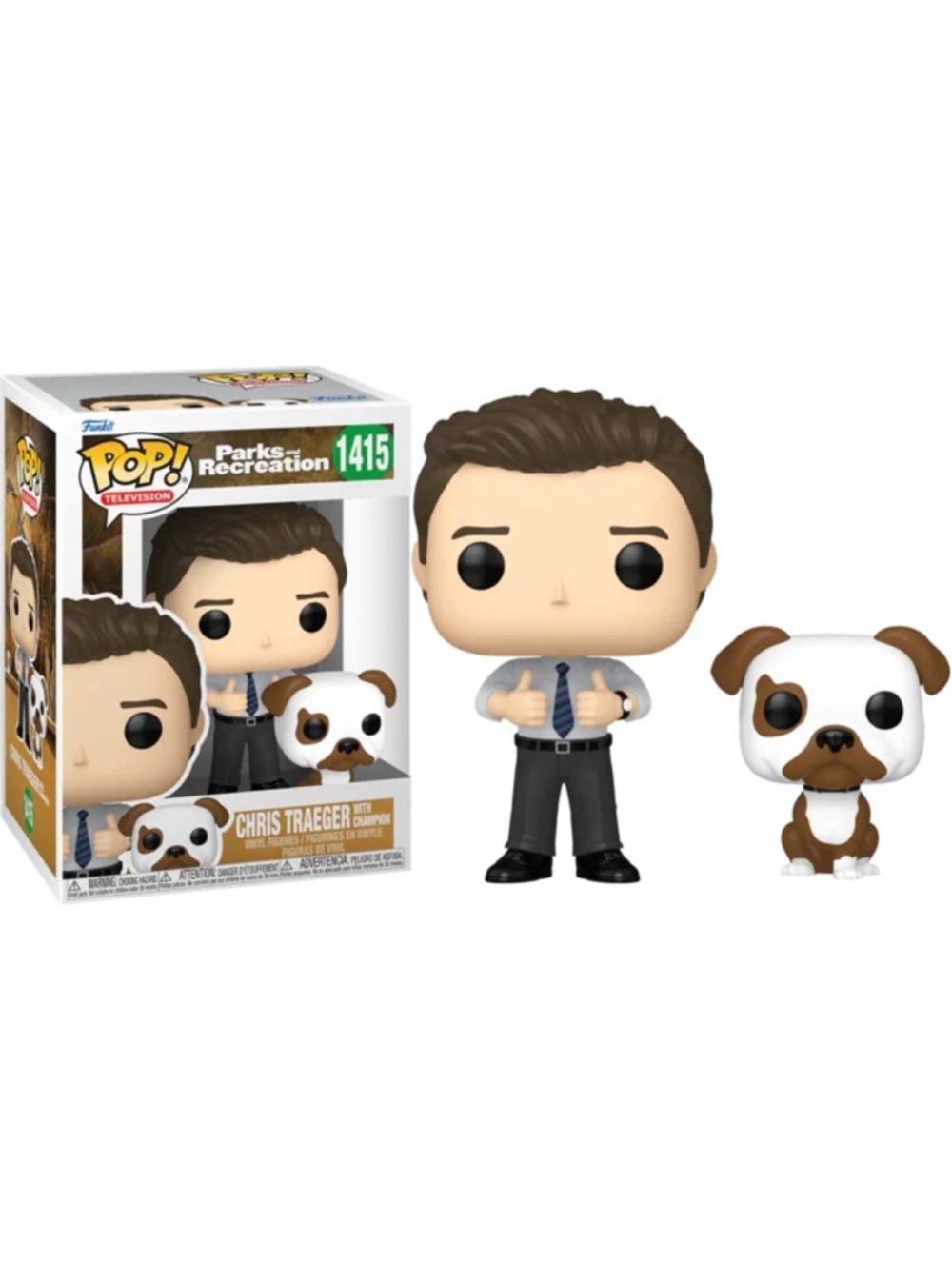 Funko Pop! Television Parks and Recreation - Chris Traeger Anniversary #1415 NIB